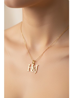 TabiTela 14 ayar altın kolye ucu H&J GM12043 1 gr