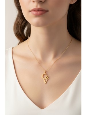 Tabitela 14 Ayar Altın Kolye Ucu G&v GM11910 1 gr