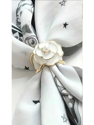 Bacoss Minimalist Eşarp-Fular-Şal Tokası 2 cm ( BC-1234 )