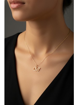 TabiTela 8 ayar altın kolye ucu G&W GM11930 0.5 gr