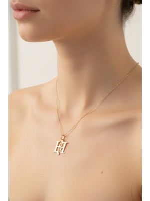 TabiTela 14 ayar altın kolye ucu H&H GM12016 1 gr