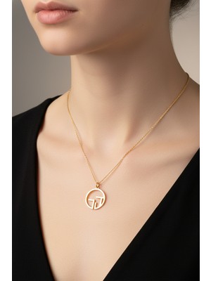 TabiTela 14 ayar altın kolye ucu G&J GM11636 0.5 gr