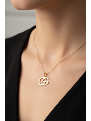 TabiTela 8 ayar altın kolye ucu G&G GM11582 0.5 gr