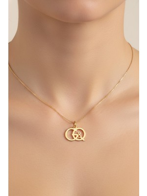 Tabitela 8 Ayar Altın Kolye Ucu G&q GM11785 0.5 gr