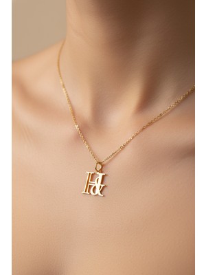 TabiTela 8 ayar altın kolye ucu H&I GM12035 0.5 gr