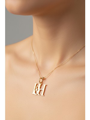 Tabitela 8 Ayar Altın Kolye Ucu H&ı GM12028 1 gr