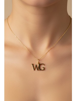 TabiTela 8 ayar altın kolye ucu G&W GM11940 0.5 gr