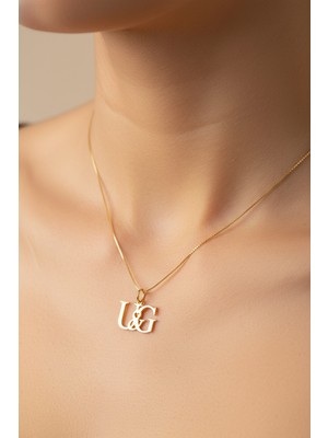 TabiTela 14 ayar altın kolye ucu G&U GM11889 1 gr