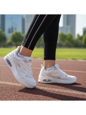 Jump - 35138 | Kadın Koşu ve Yürüyüş Ayakkabısı - Beyaz - 38