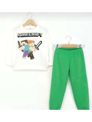 Mutlu Bebe Bulvar Erkek Çocuk Eşofman Takımı Yeşil