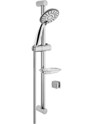 Gfc Life Store 3f Sürgülü El Duşu Takımı, Krom