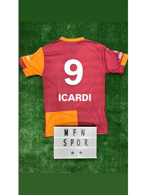 5 Yıldız 4'lü Set Galatâsarây./ I.c.a.r...d.i / Yeni Sezon Iç Saha Çocuk Forma Şort Bileklik Çorap