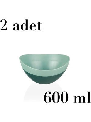 Mons 600 ml Salata Kuruyemiş Meyve Cips Sunum Kasesi L-00489 Bpa Içermez