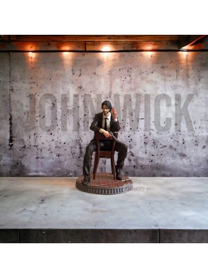 FIGURİFY John Wick Film Figürü – 18 cm – Dekoratif & Koleksiyonluk Figür