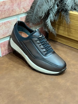 Deri Tarz Hakiki Deri Ortopedik Rahat Hafif Yumuşak Erkek Ayakkabı