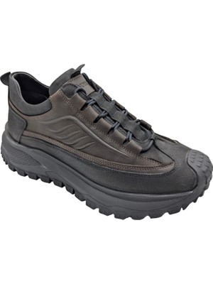 Voyager - M434 | Erkek Hakiki Deri Spor Bot - Acı Kahve - 41