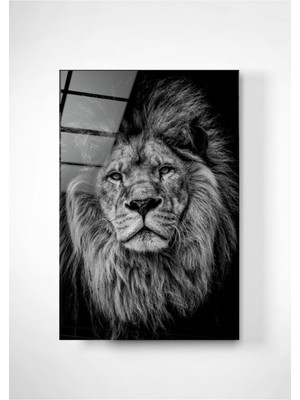 Marsilyan Aslan Cam Tablo