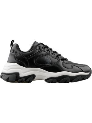 U.S. Polo Assn. Tracky Günlük Kadın Spor Ayakkabı Siyah Sneaker