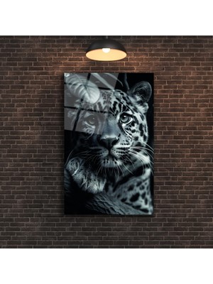 Marsilyan Yavru Leopar Cam Tablo