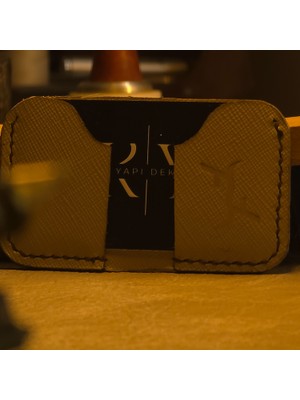 Doğal Kahve Kokulu Kaptan St-Art Series Minimal Kartlık Bej