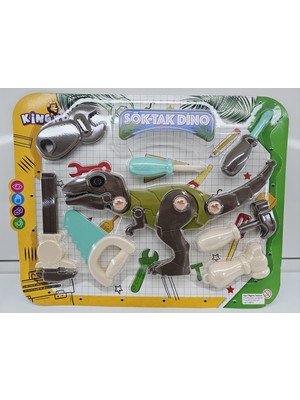 Yıldız Dükkan Oyuncak Eğitici Sök Tak Dinozor Oyun Seti Çocuk Beceri ve Zeka Gelişim Oyuncağı