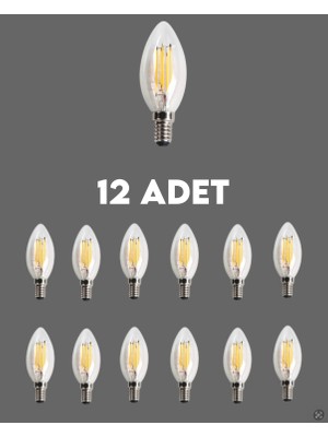 Cata Aygün 7 Watt Şeffaf LED Ampul E14 Duylu CT-4063 3200K Gün Işığı