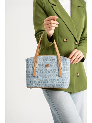 Just Polo Kadın Ayarlanabilir Askılı Lüks El & Omuz Çantası Ebat: 26 x 20 cm