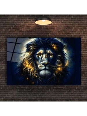 Marsilyan Aslan Cam Tablo
