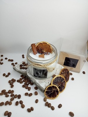 Mumanor Candle Mumanor El Yapımı Kokulu Mum – Cam Kavanoz, Doğal Dekoratif Mum