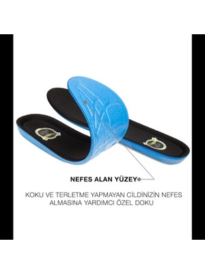 Bay Emir Memory Foam Nefes Alabilir Ayakkabı Tabanlığı Viscolu Ortopedik Yastıklı Unisex 3 cm Boy Uzatan Tabanlık Geliştirilmiş