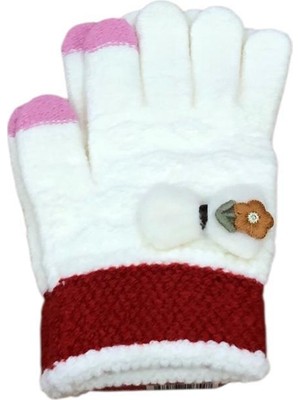 Kitti 9-15 Yaş Kız Çocuk Örme Eldiven K24240-01