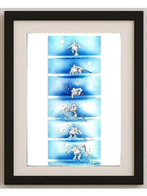 Karikatural Jovana Sretenovic 29X21CM Orijinal Karikatür Tablo