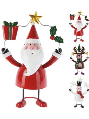 Koopman Metal Noel Süs Heykel 2 Adet