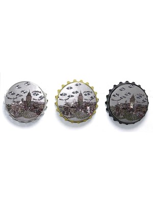 Esranın Dünyası Istanbul Temalı Magnet ALK2234