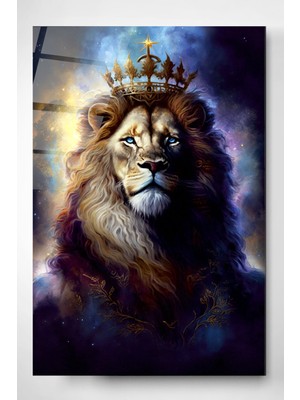 Marsilyan Aslan Cam Tablo, Dekoratif Cam Tablo