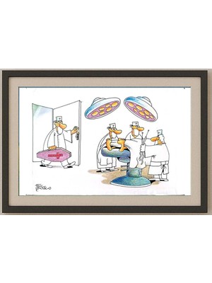 Karikatural Joao Bosco Jaco De Azevedo 29X21CM Orijinal Karikatür Tablo