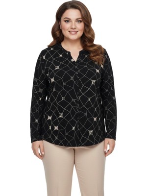 Wearon Kadın Düğmeli Modelli Bluz BGL-ST05117