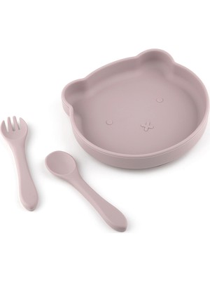 Touch Me Chic Kids Silikon Çocuk Mama Set (HB6738NK) 3 Adet