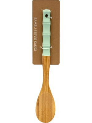 Touch Me Silikon Saplı Ahşap Kaşık 4 Adet