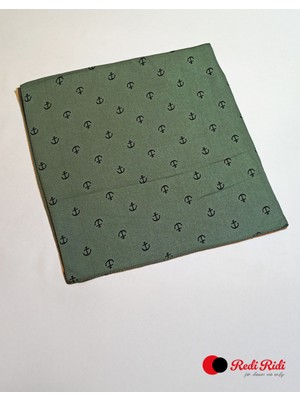 Redi Ridi Kare Bandana Marin - Haki