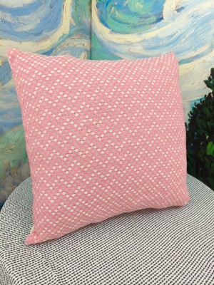 A5 Home Polaroo 45X45 Pamuk-Keten Dekoratif Kırlent Dolgulu 2 Adet
