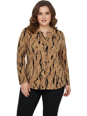 Wearon Kadın Düğmeli Modelli Bluz BGL-ST05125