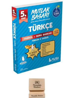 Muba Yayınları Mutlak Başarı 5. Sınıf Türkçe Fasikülleri + Telefon Standı