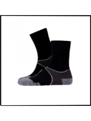 Thermoform Uyguna-Yakala Siyah Walking - Termal Çorap-Ts3-S