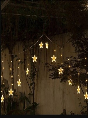 Animasyonlu Fişli Çatı Modeli Perde, Modern ve Şık Dekorasyon Parçası