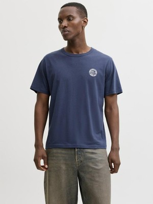 Jack & Jones Jack Jones Allıan Relax Fit Bisiklet Yaka Erkek Tişört 12288107