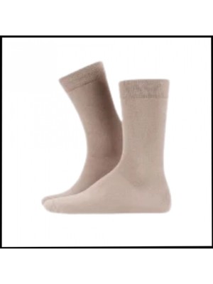 Thermoform Uyguna-Yakala Bej Bambu Çorap-Ts4-Bej
