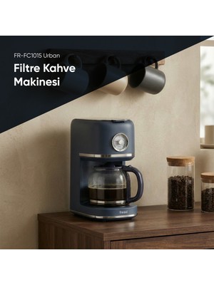 Fressi Kadranlı Filtre Kahve Makinesi 1,5l FR-FC1015 Urban