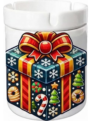 Sartre Art "kutular" Tasarımlı Hediyelik  Kokusuz Söndür At Küllük Kül Tablası