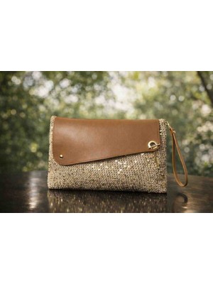 Mazsay El Örgüsü Yakamoz Model Makrome Çanta